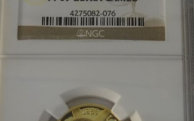 USA - 5 Dollar 1986-W Liberty - NGC slab - Gold
