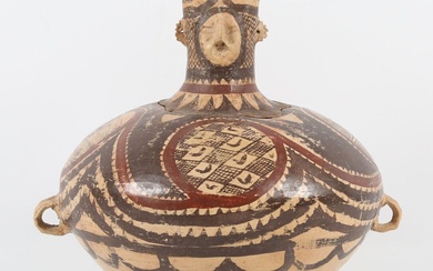 Vase à deux anses et panse hémisphérique... - Lot 99 - Vasari Auction