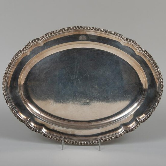 Victorian Sterling Silver Meat Platter