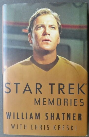 William Shatner, Star Trek Memories, 1st/1st Edition 1993 illustrated