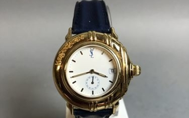 YVES SAINT LAURENT. Ladies watch with white dial,...