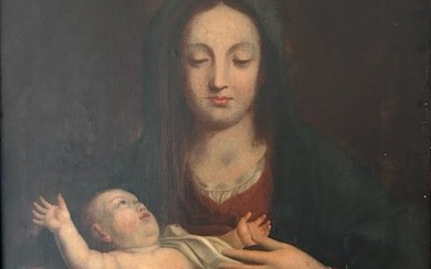 Scuola italiana (XVIII) - Madonna con Bambino
