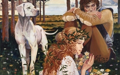 Milo Manara - Tribute to Botticelli, 2001